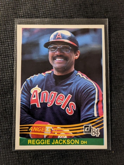 1984 Donruss Set-Break # 57 Reggie Jackson