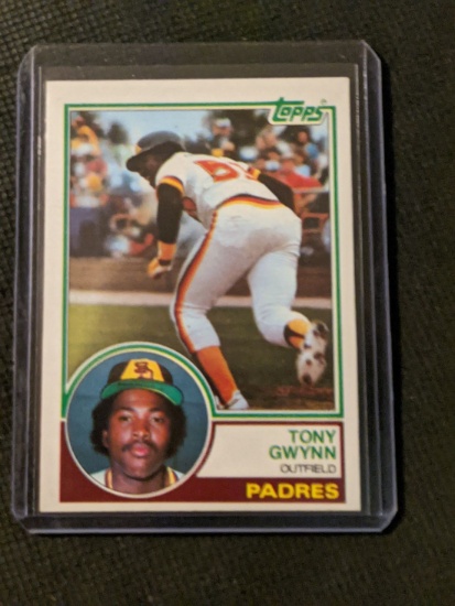 1983 Topps Tony Gwynn #482 Rookie RC HOF San Diego Padres