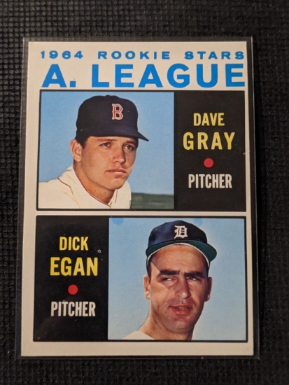 1964 Topps #572 Dave Gray / Dick Ega Red Sox / Tigers ROOKIE