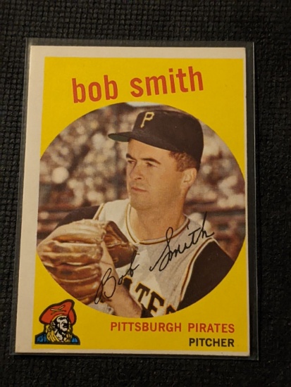 1959 Topps vintage 83 Bob Smith Pittsburgh Pirates