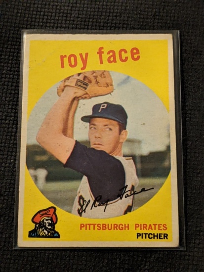1959 Topps Vintage 339 Roy Face Pittsburgh Pirates