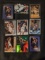 X 9 card Dirk Nowitzki  bulk lot, includes; 2000's, Fleer, Upper Deck, SP etc, See pictures