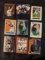 X  9 card Peyton Manning  bulk lot, includes; Topps, Upper Deck, 1990's, 2000's, etc See pictures