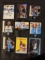 X 9 card Carmelo Anthony bulk lot, includes; 2000's, 2015's+, Acetate insert, etc, See pictures