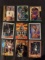 X 9 card Ray Allen bulk lot, includes; Silver Prizm SP, 2000's, Press pass insert, etc,See pictures