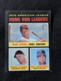 1971 Topps Baseball Card #65 1970 AL Home Run Leaders  Vintage Killebrew