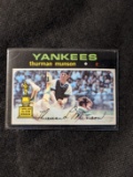 Topps 1971 Thurman Munson #5 New York Yankees VG 3 *Vintage* ALL-STAR Rookie