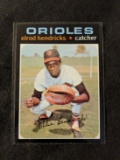 1971 Topps Baltimore Orioles Baseball Card #219 Elrod Hendricks