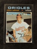1971 Topps Baltimore Orioles Baseball Card #249 Chico Salmon