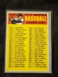 1970 Topps Vintage Baseball Checklist 4th Series #343