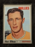 1970 Topps 218 Ron Stone Philadelphia Phillies Vintage Baseball Card