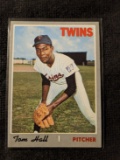 1970 Topps Tom Hall #169 Vintage Card Minnesota Twins