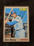 1970 Topps #117 Don Young Baseball Card