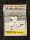 1970 Topps Baseball The Sporting News #309 1969 World Series Game #5