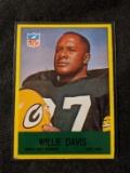 1967 Philadelphia Willie Davis #76 - Green Bay Packers - Vintage HOF