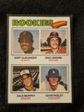 1977 Topps #476 Rookie Catchers Gary Alexander Rick Cerone Dale Murphy Pasley RC