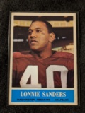 1964 Philadelphia Lonnie Sanders Washington Redskins #193
