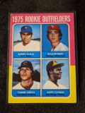 1975 TOPPS . ROOKIE OUTFIELDERS - BENNY AYALA/NYLS NYMAN/TOMMY SMITH/JERRY TURNER