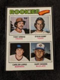 1977 Topps Rookie Outfielders - Tony Armas/Steve Kemp/Carlos Lopez/Gary Woods RC