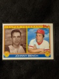 1983 Topps Johnny Bench HOF Reds Super Veteran #61