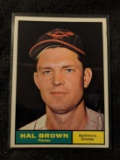 1961 Topps Set-Break #218 Hal Brown