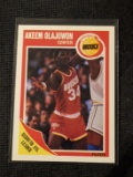 1989-90 Fleer Akeem Hakeem Olajuwon Rebound Leader #61 Houston Rockets