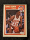 1989 Fleer Dennis Rodman #49 Detroit Pistons HOF