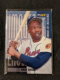 2001 Topps HD Images of Excellence #IE4 Hank Aaron Braves