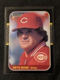 1987 Donruss Pete Rose Reds Baseball Card Number 186