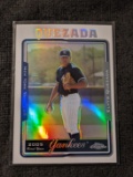 2005 Topps Chrome Refractor Elvys Quezada #213 Rookie RC