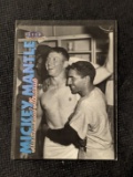 1998 Fleer Tradition Monumental Moments Mickey Mantle Phil Rizzuto #3MM HOF
