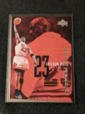 1998-99 Upper Deck Michael Jordan Checklist #175 Bulls HOFER
