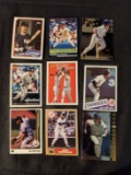 X 9 card Don Mattingly bulk lot, includes; 1980's, 1990's, Score, Topps, Upper Deck, etc See pics