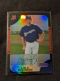 2005 (BREWERS) Bowman Chrome Refractor#13 Lyle Overbay
