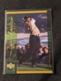 2001 Upper Deck Defining Moments Tiger Woods #124 Rookie RC
