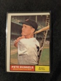 1961 Topps #210 Pete Runnels (Boston Red Sox)