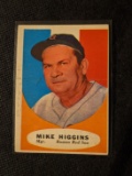 1961 Topps Baseball Card #221 Mike Higgins Vintage