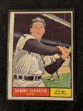 Vintage 1961 TOPPS Baseball Trading Card #323 SAMMY ESPOSITO Chicago White Sox