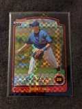 2003 Bowman Chrome X-Fractors Chicago Cubs Baseball Card #84 Bobby Hill
