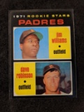 1971 Topps Padres Rookies - Jim Williams / Dave Robinson RS, RC #262