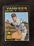 1971 TOPPS JOHN ELLIS #263 New York Yankees