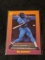 1989 Classic Travel Orange Baseball Card #122 Bo Jackson ROYALS