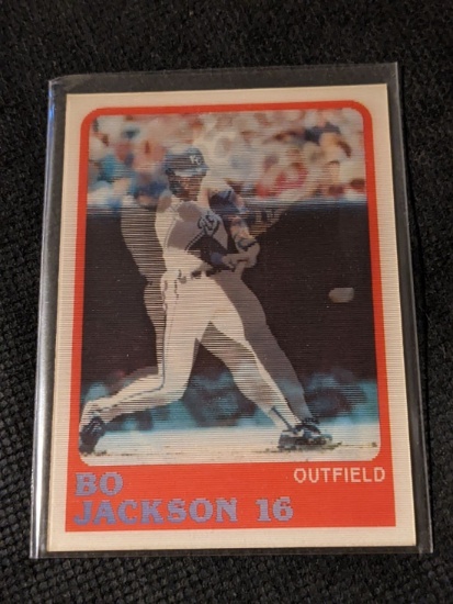 BO JACKSON 1987 Sportflics #148 RC ROOKIE Card KC ROYALS RAIDERS HOF