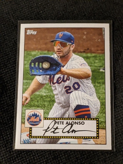 2021 TOPPS SERIES 1 TOPPS 52 REDUX PETE ALONSO T52 -20 METS
