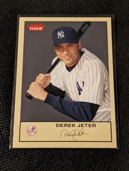 2005 Fleer Tradition Derek Jeter #99 Yankees