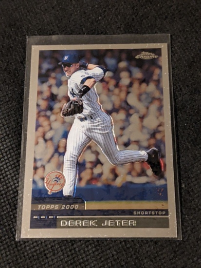 Derek Jeter 2000 Topps Chrome #15 New York Yankees