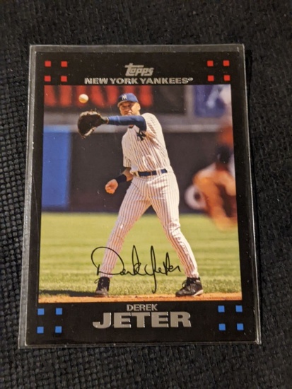 2007 Topps Derek Jeter #NYY1 Yankees