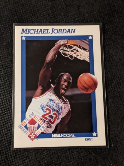 1991 NBA Hoops All Stars Michael Jordan #253 Chicago Bulls