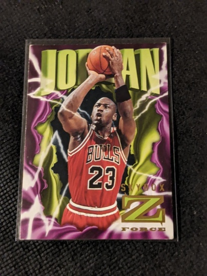 1996 Skybox Z force MICHAEL JORDAN #11 Chicago Bulls HOF'ER/ GOAT