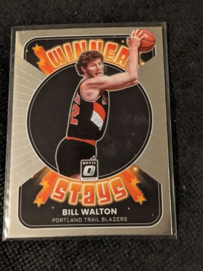2021-22 Panini Donruss Optic Winner Stays Bill Walton #13 Portland